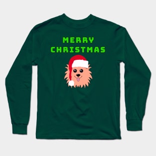 Merry Christmas with Dog Long Sleeve T-Shirt